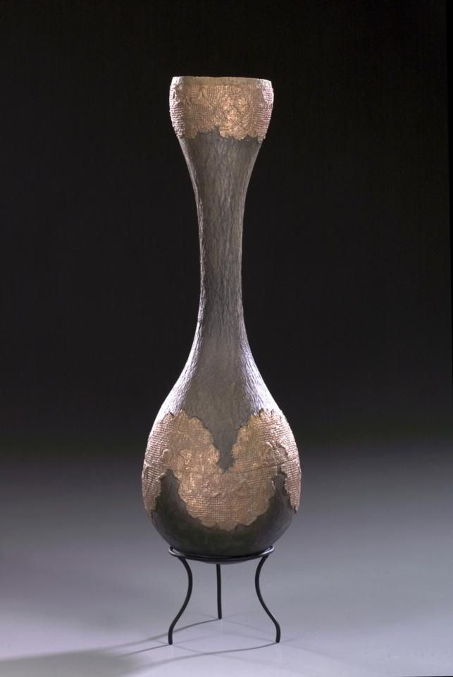 Bronze Lace Flask